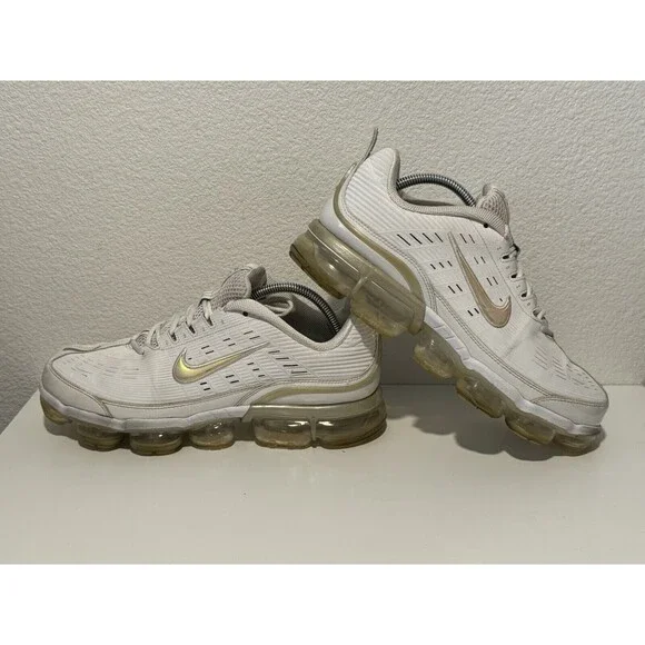 Nike Mens Air VaporMax 360 Sz 12 Triple White Reflect Silver CK9671-100 2020 - Picture 10 of 14